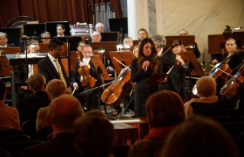 Orchestra symphony concert in Karlovy Vary, Czech Republic